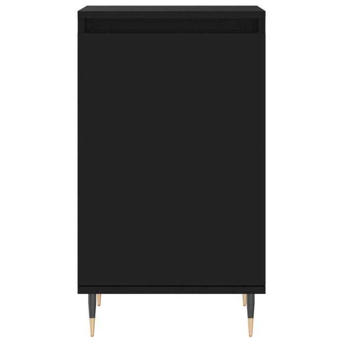 Credenze 2 pz Nere 40x35x70 cm in Legno Multistrato 831039