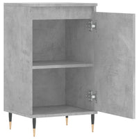 Credenza Grigio Cemento 40x35x70 cm in Legno Multistrato 831044