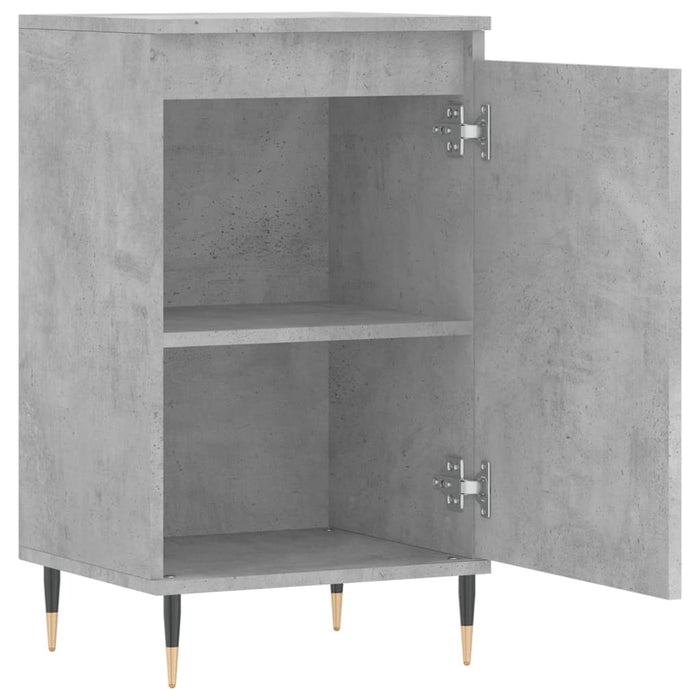 Credenza Grigio Cemento 40x35x70 cm in Legno Multistrato 831044
