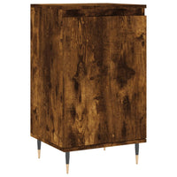 vidaXL Credenza Rovere Fumo 40x35x70 cm in Legno Multistrato
