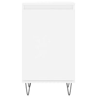 Credenza Bianca 40x35x70 cm in Legno Multistrato 831052