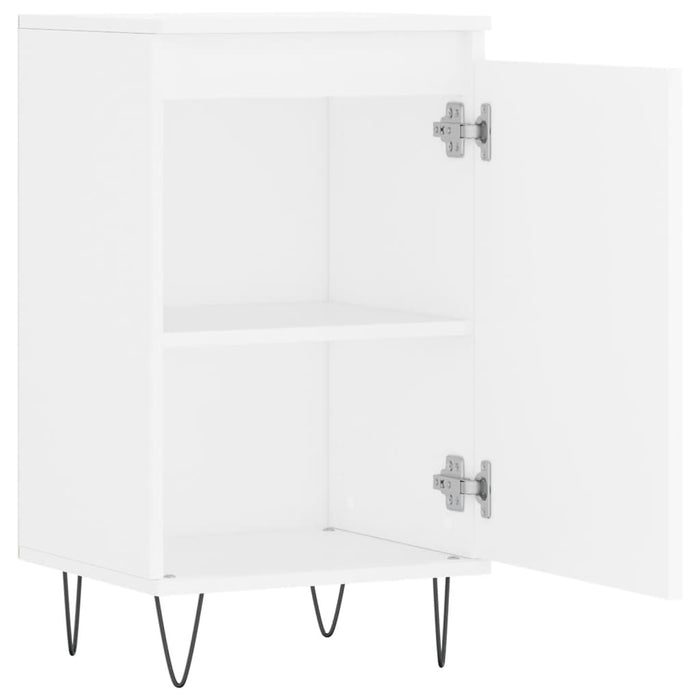 vidaXL Credenza Bianca 40x35x70 cm in Legno Multistrato