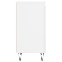vidaXL Credenza Bianca 40x35x70 cm in Legno Multistrato