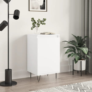 Credenza Bianca 40x35x70 cm in Legno Multistrato 831052