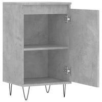 Credenza-Buffet-Armadio da cucina Grigio Cemento 40x35x70 cm in Legno Multistrato 931709