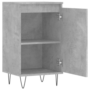Credenza-Buffet-Armadio da cucina Grigio Cemento 40x35x70 cm in Legno Multistrato 931709
