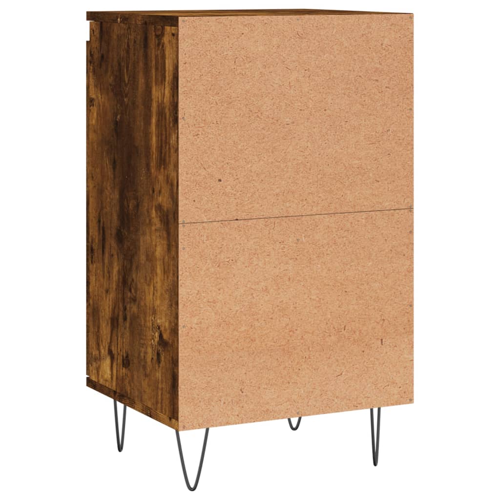 Credenza-Buffet-Armadio da cucina Rovere Fumo 40x35x70 cm in Legno Multistrato