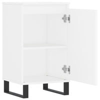 Credenza Bianca 40x35x70 cm in Legno Multistrato 831068
