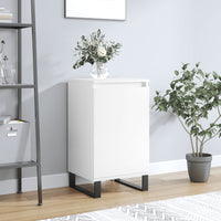 Credenza Bianca 40x35x70 cm in Legno Multistrato 831068