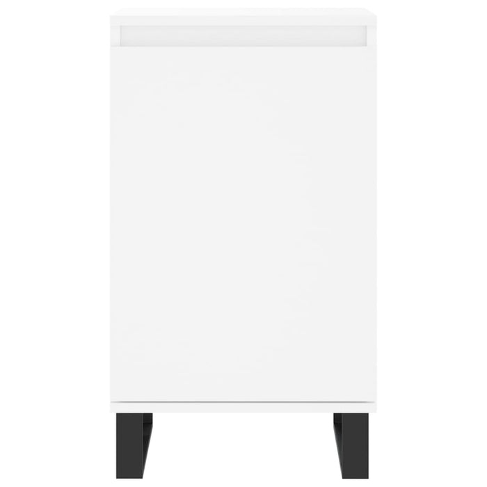 Credenze 2 pz Bianche 40x35x70 cm in Legno Multistrato 831069