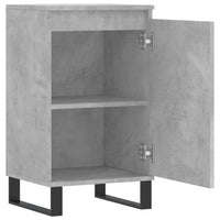 Credenza Grigio Cemento 40x35x70 cm in Legno Multistrato 831076