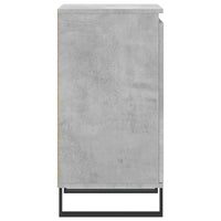 Credenza Grigio Cemento 40x35x70 cm in Legno Multistrato 831076