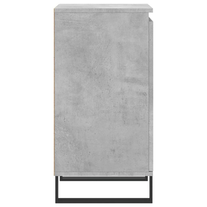 Credenza Grigio Cemento 40x35x70 cm in Legno Multistrato 831076