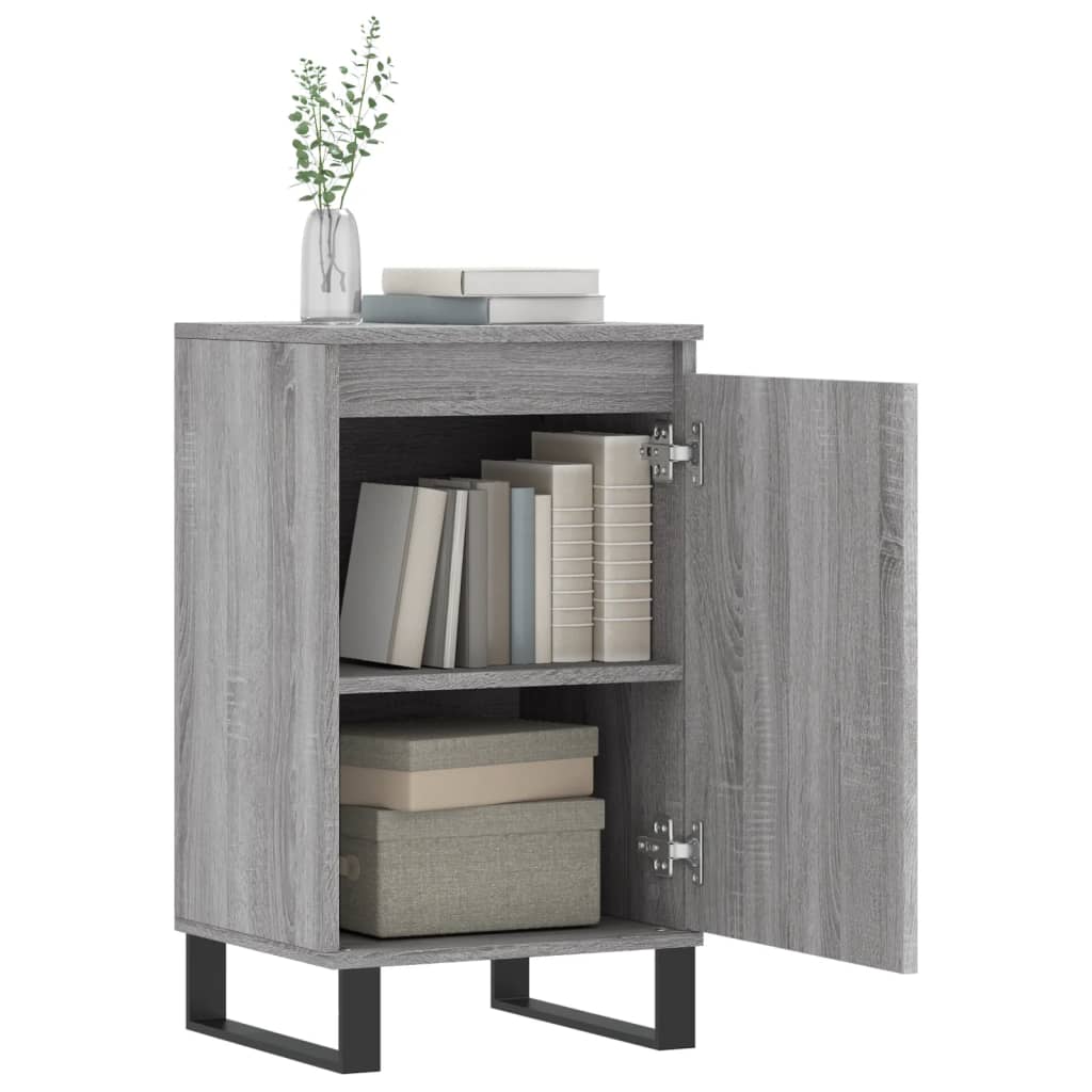 Credenza Grigio Sonoma 40x35x70 cm in Legno Multistrato 831080