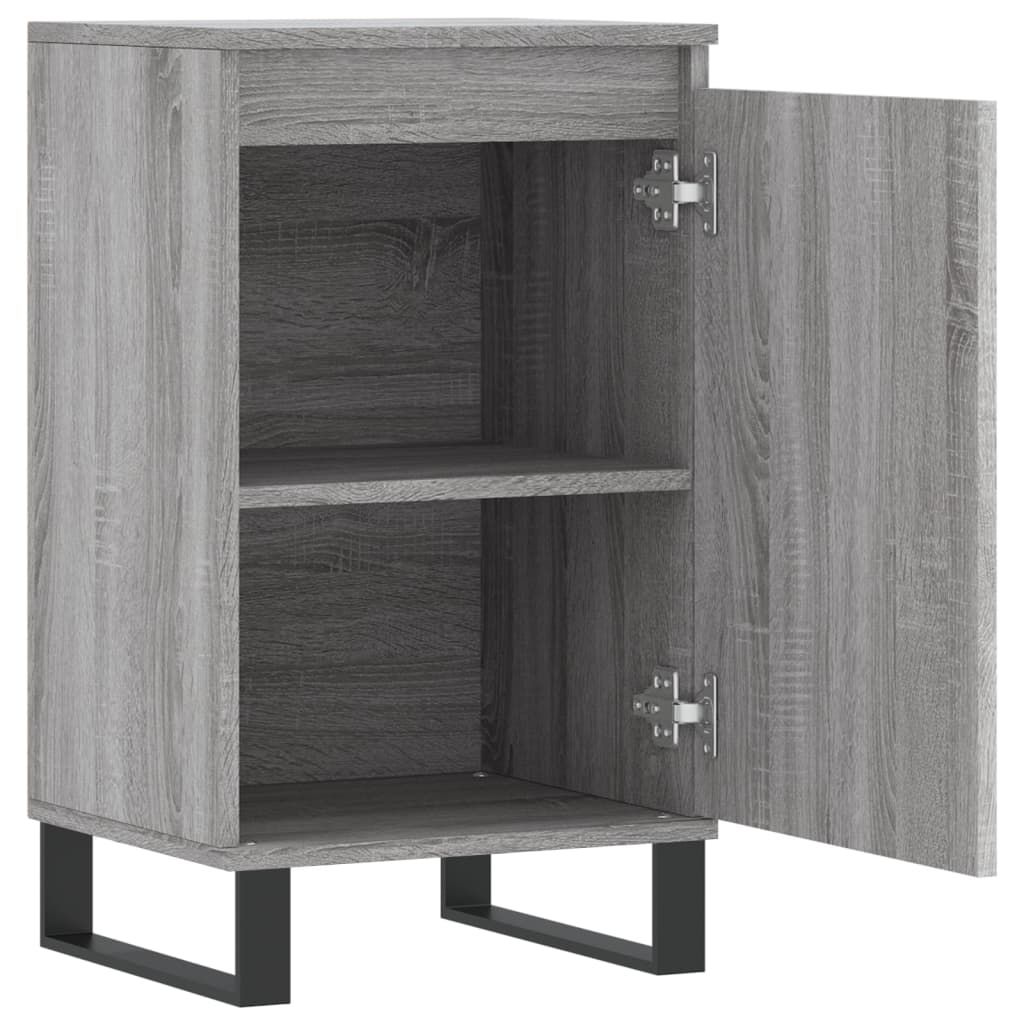 Credenza Grigio Sonoma 40x35x70 cm in Legno Multistrato 831080