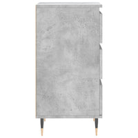 Credenza Grigio Cemento 40x35x70 cm in Legno Multistrato 831088
