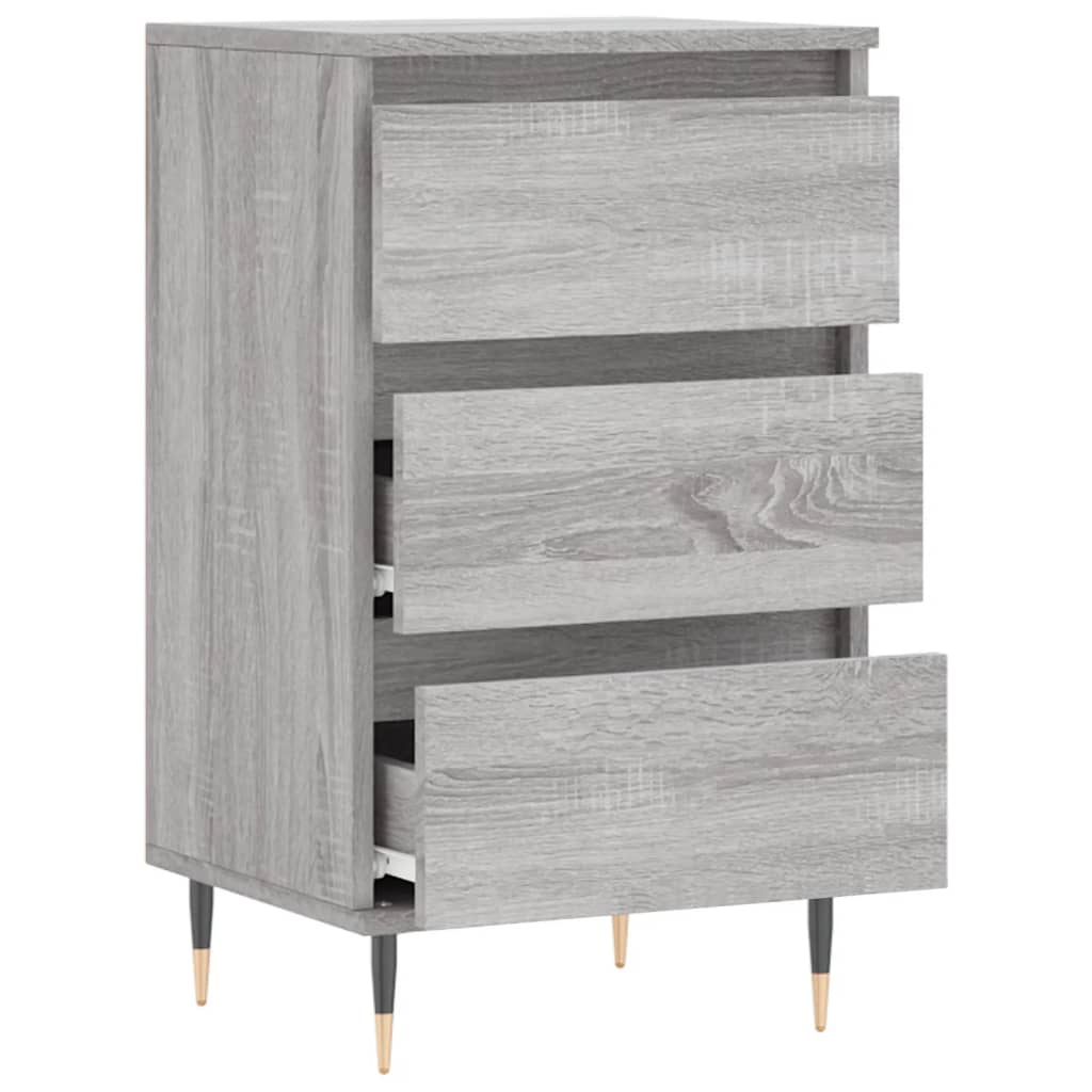 Credenza-Buffet-Armadio da cucina Grigio Sonoma 40x35x70 cm in Legno Multistrato