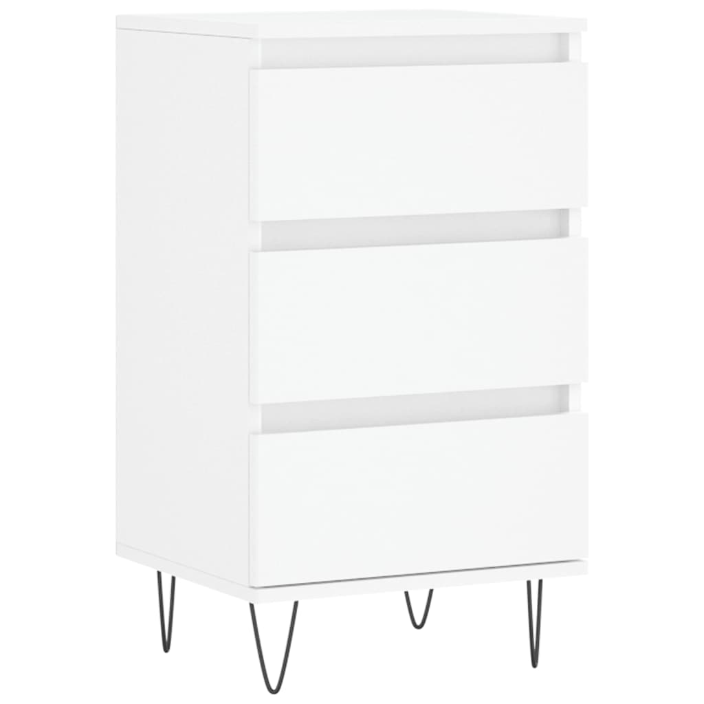 Credenza-Buffet-Armadio da cucina Bianca 40x35x70 cm in Legno Multistrato 690331