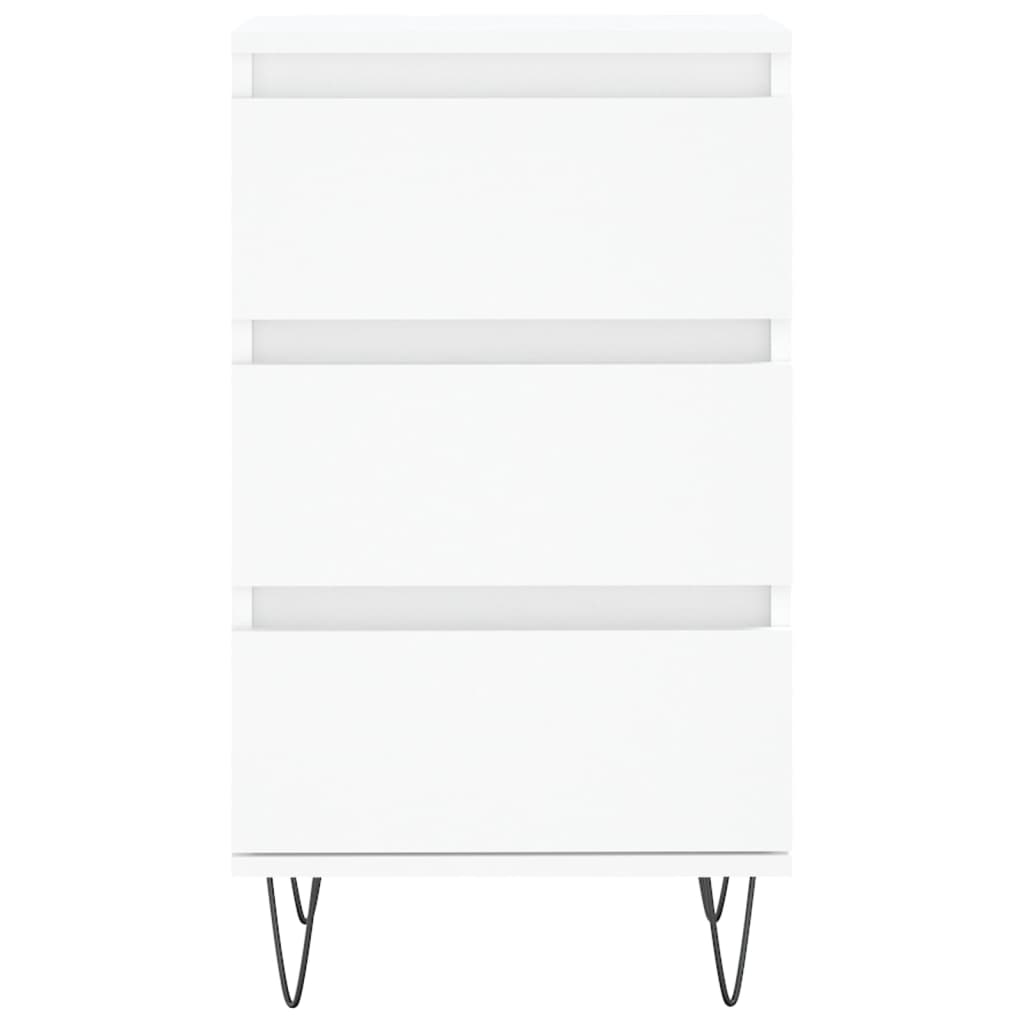 Credenza-Buffet-Armadio da cucina Bianca 40x35x70 cm in Legno Multistrato 690331