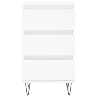 vidaXL Credenza Bianca 40x35x70 cm in Legno Multistrato