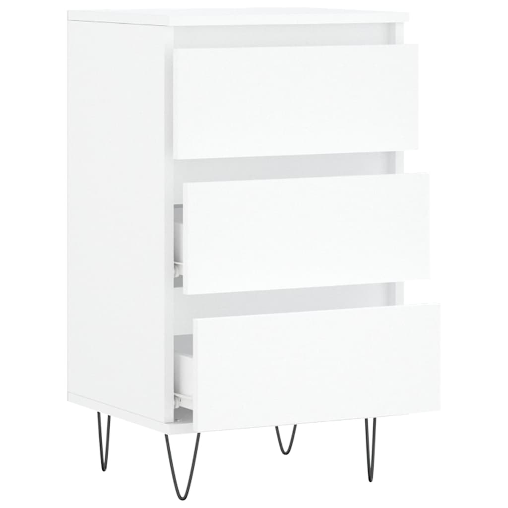 Credenza-Buffet-Armadio da cucina Bianca 40x35x70 cm in Legno Multistrato 690331