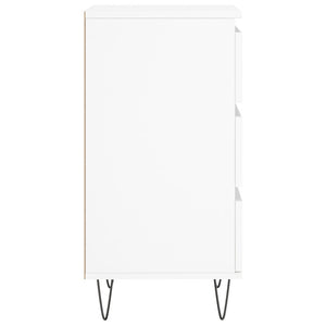 vidaXL Credenza Bianca 40x35x70 cm in Legno Multistrato