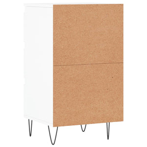 Credenza Bianca 40x35x70 cm in Legno Multistrato 831092