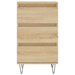 Credenza cassettiera mobile contenitore organizer cucina soggiorno salotto sonoma 40 x 35 x 70 cm legno ingegnerizzato marrone 02_0031563