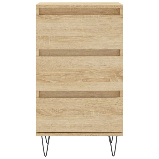 Credenza cassettiera mobile contenitore organizer cucina soggiorno salotto sonoma 40 x 35 x 70 cm legno ingegnerizzato marrone 02_0031563