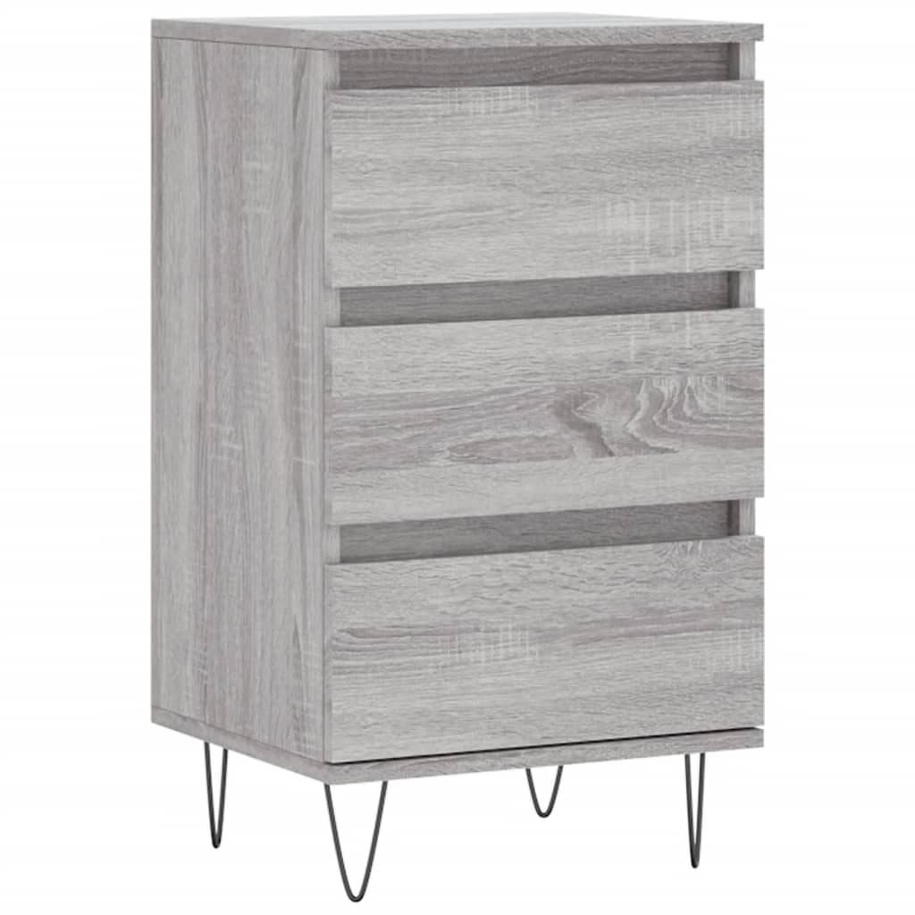 Credenza Grigio Sonoma 40x35x70 cm in Legno Multistratocod mxl 128866