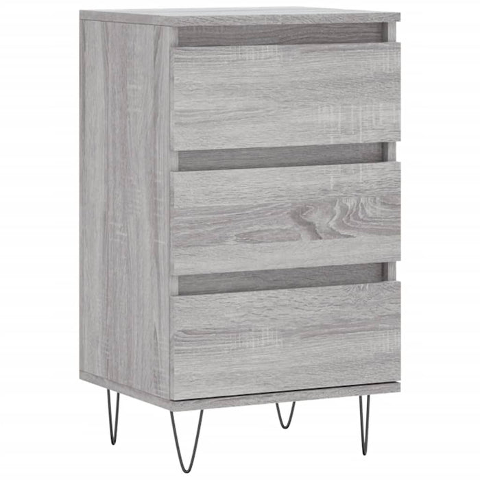 Credenza Grigio Sonoma 40x35x70 cm in Legno Multistratocod mxl 128866