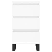 Credenza Bianca 40x35x70 cm in Legno Multistrato 831100
