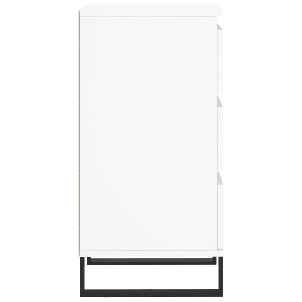 Credenza Bianca 40x35x70 cm in Legno Multistrato 831100