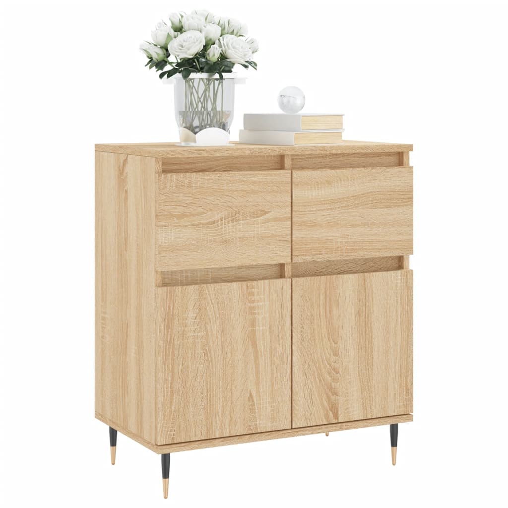 Credenza Rovere Sonoma 60x35x70 cm in Legno Multistratocod mxl 104641