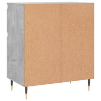 Credenza cassettiera mobile contenitore organizer cucina soggiorno salotto 60 x 35 x 70 cm legno ingegnerizzato grigio 02_0031988