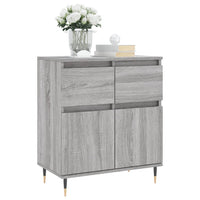 Credenza Grigio Sonoma 60x35x70 cm in Legno Multistrato 831114