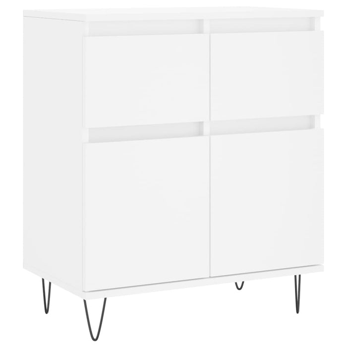 Credenza Bianca 60x35x70 cm in Legno Multistrato 831116