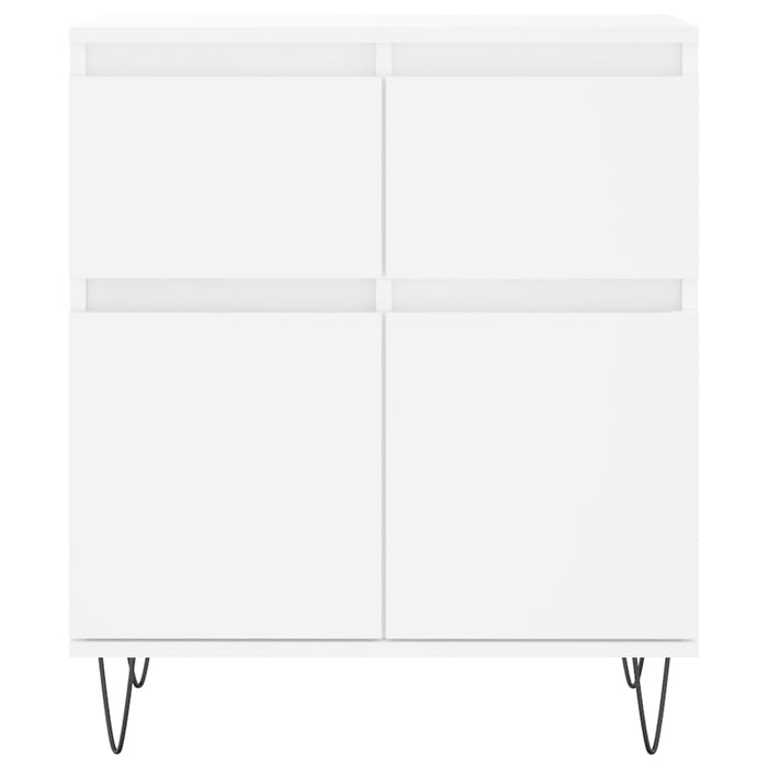 Credenza Bianca 60x35x70 cm in Legno Multistrato 831116