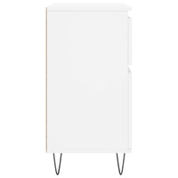 vidaXL Credenza Bianca 60x35x70 cm in Legno Multistrato