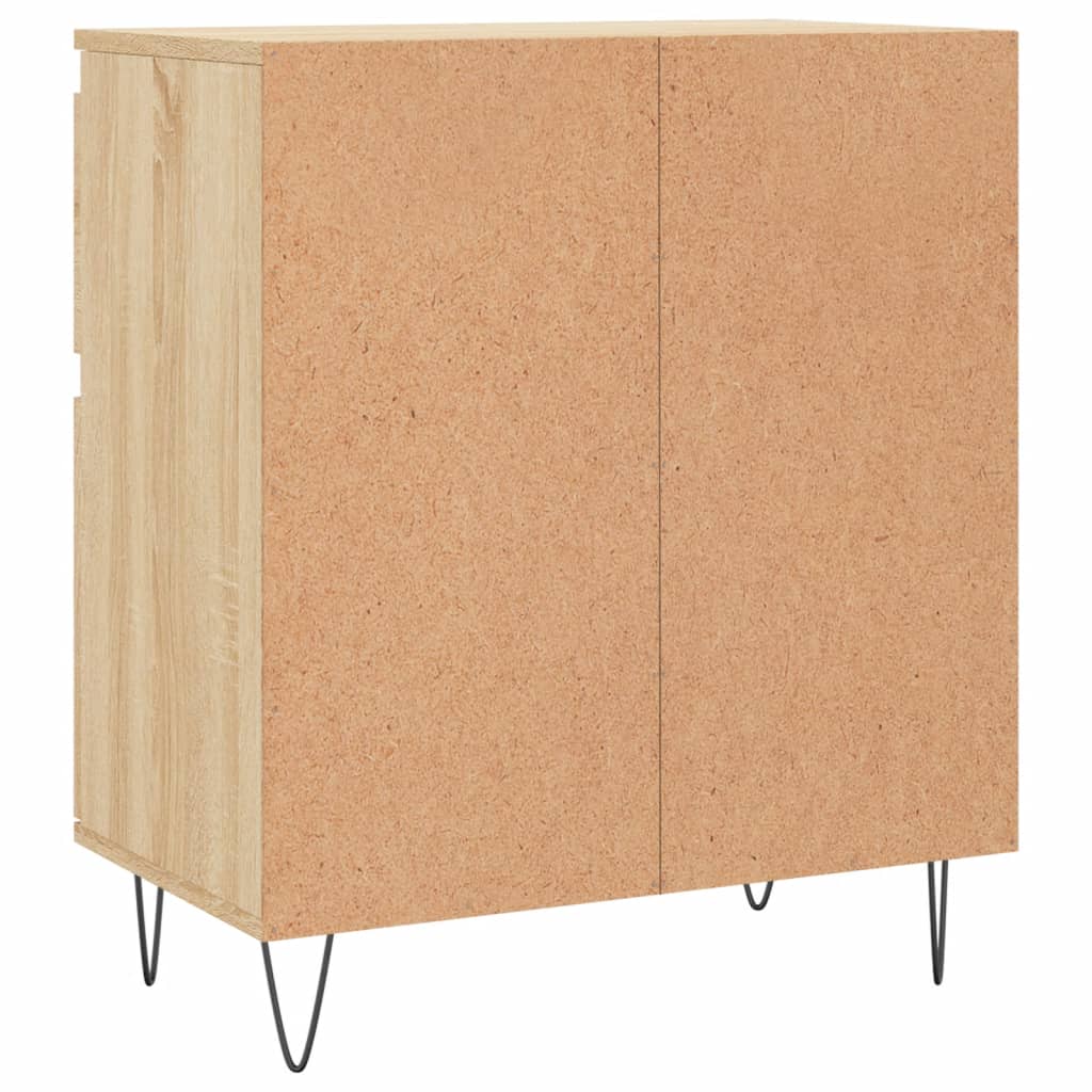vidaXL Credenza Rovere Sonoma 60x35x70 cm in Legno Multistrato