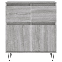 Credenza-Buffet-Armadio da cucina Grigio Sonoma 60x35x70 cm in Legno Multistrato 977576