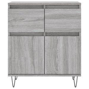 Credenza-Buffet-Armadio da cucina Grigio Sonoma 60x35x70 cm in Legno Multistrato 977576