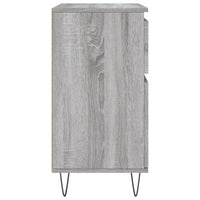 vidaXL Credenza Grigio Sonoma 60x35x70 cm in Legno Multistrato