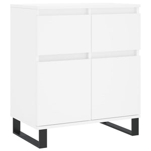 Credenza Bianca 60x35x70 cm in Legno Multistrato 831124