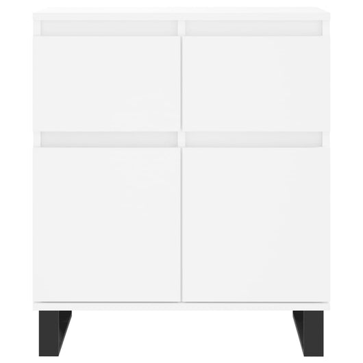 Credenza cassettiera mobile contenitore organizer cucina soggiorno salotto 60 x 35 x 70 cm legno ingegnerizzato bianco 02_0030368