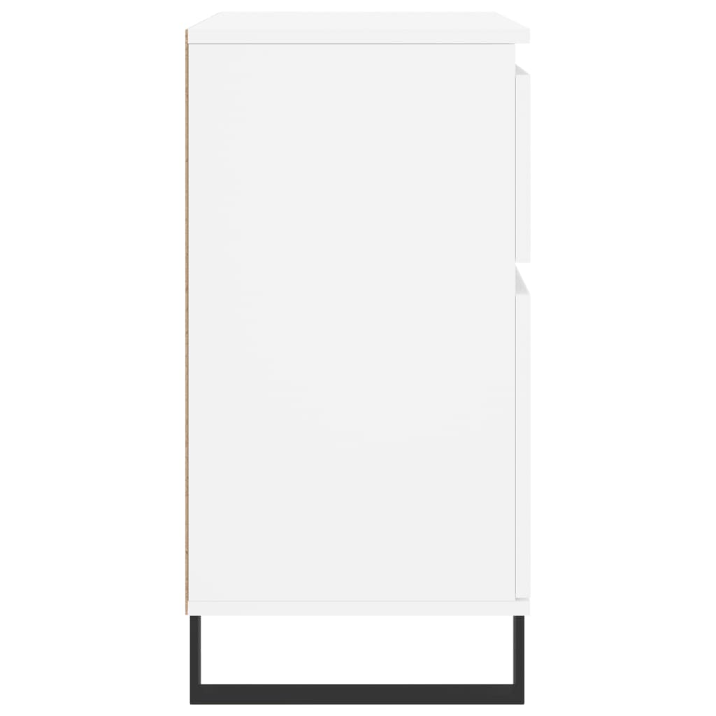 Credenza Bianca 60x35x70 cm in Legno Multistrato 831124