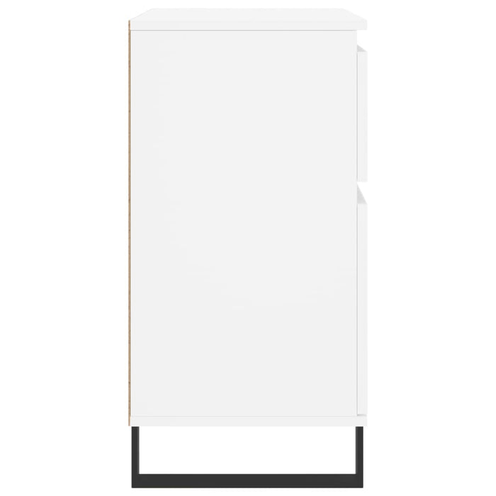 Credenza Bianca 60x35x70 cm in Legno Multistrato 831124