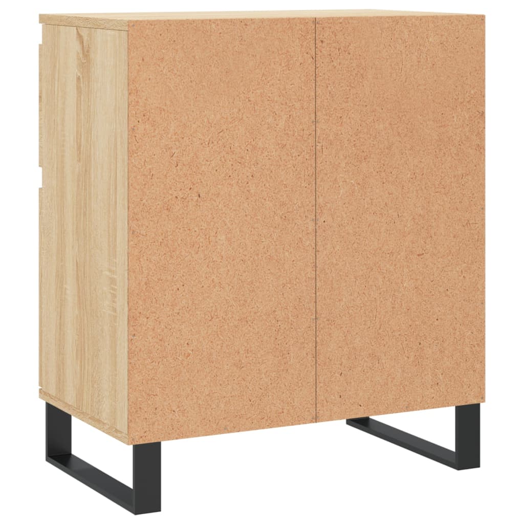 vidaXL Credenza Rovere Sonoma 60x35x70 cm in Legno Multistrato