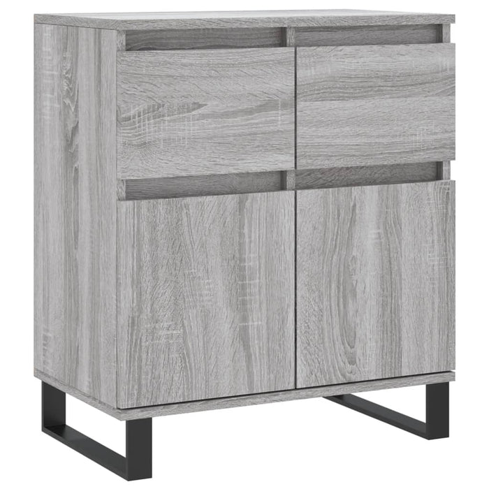 vidaXL Credenza Grigio Sonoma 60x35x70 cm in Legno Multistrato