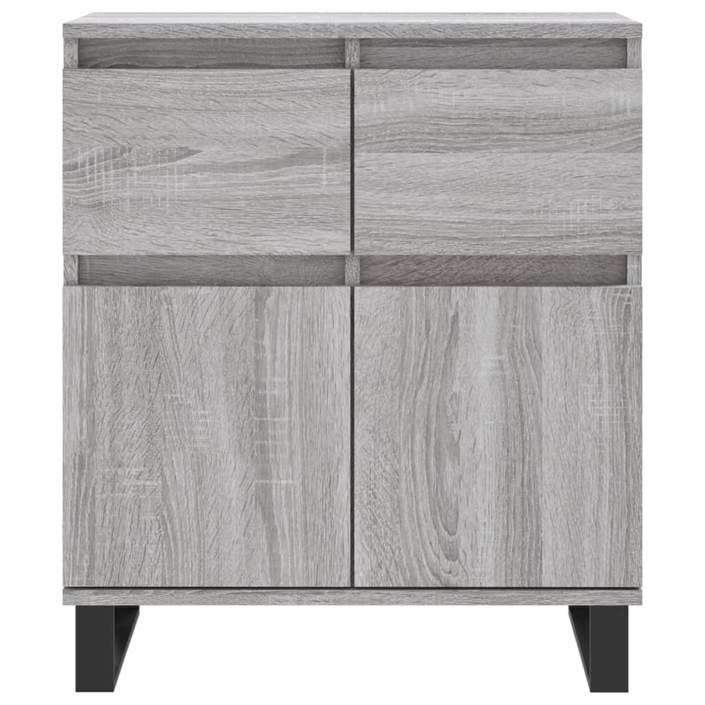 vidaXL Credenza Grigio Sonoma 60x35x70 cm in Legno Multistrato
